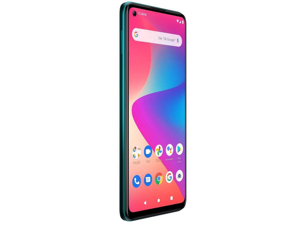 BLU G91 G0410WW 128GB Dual SIM GSM Unlocked Android Smart Phone - Green ...