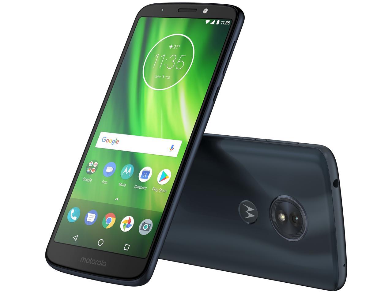 Refurbished: Motorola Moto G6 Play XT1922-9 Unlocked GSM Dual-SIM Phone ...