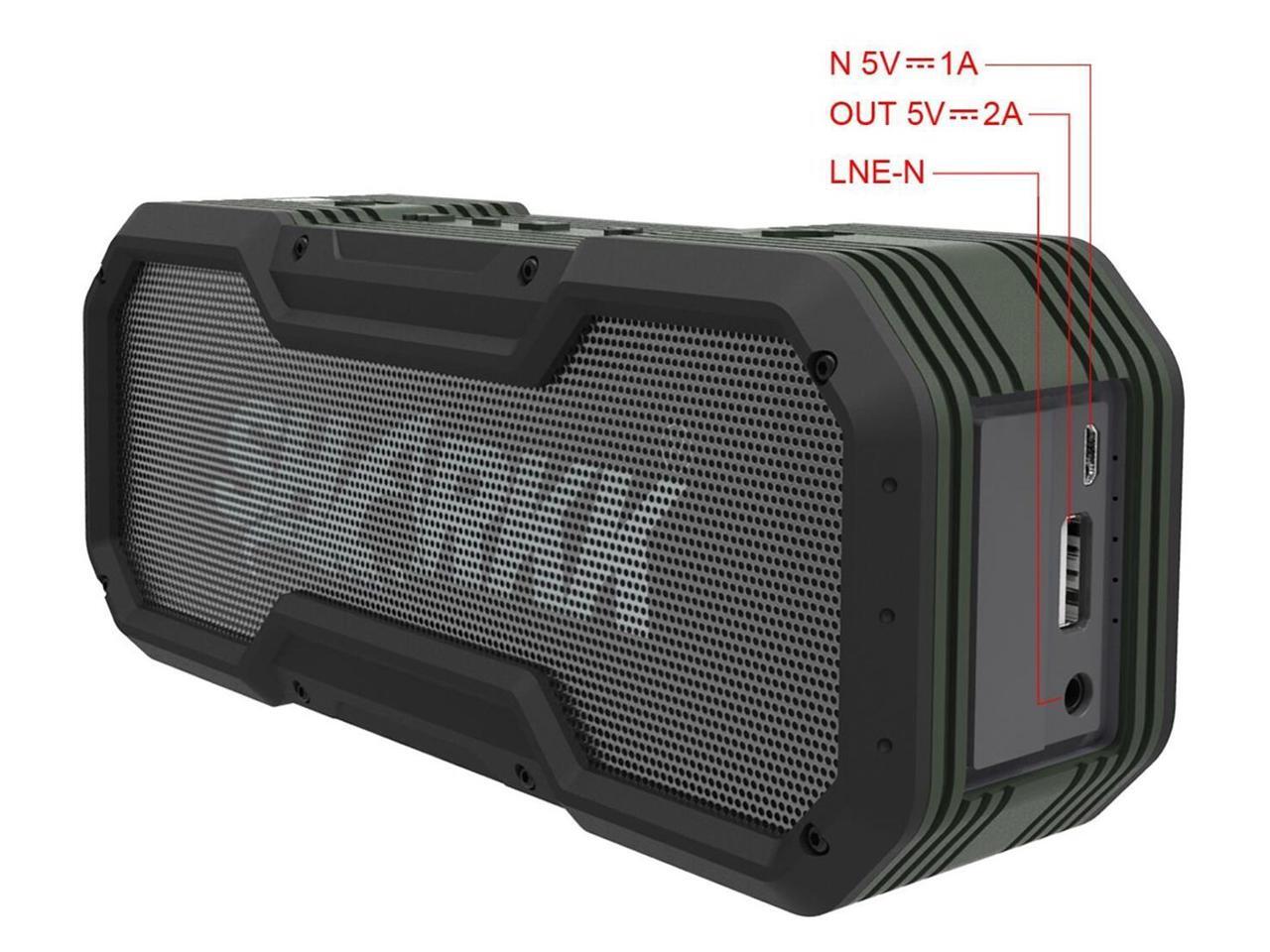 sharkk commando bluetooth speaker sharkk commando bluetooth speaker