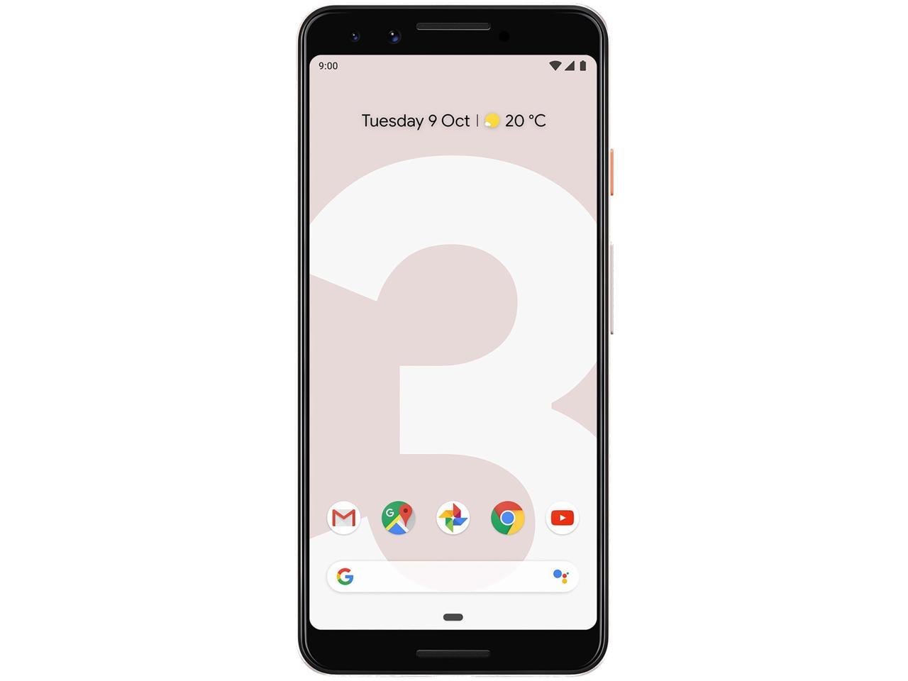 Google Pixel 3 128GB Unlocked 4G LTE Android Phone, Pink - Newegg.com