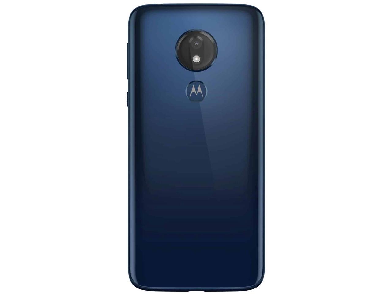 Motorola G7 Power 64GB GSM Nano-SIM Phone w/12MP Camera - Marine Blue ...