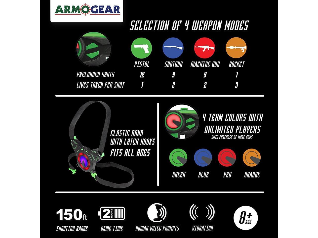 laser tag battle set