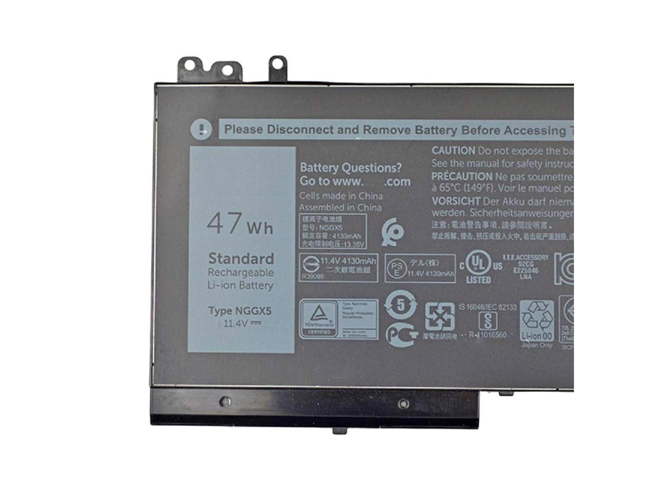 Nggx5 11 4v 47wh 4130mah Laptop Battery Replacement For Dell Latitude M3510 E5270 E5470 E5570 Series Jy8d6 0jy8d6 954df Newegg Com