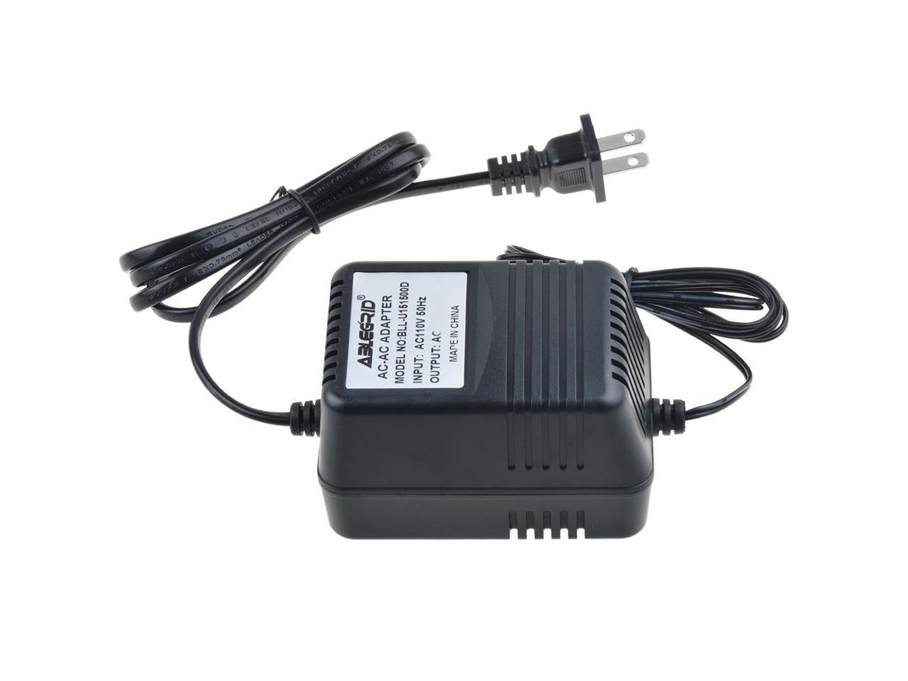 AC to AC Adapter for VocoPro VHF-4800 Professional 4 Channel Wireless Power PSU 