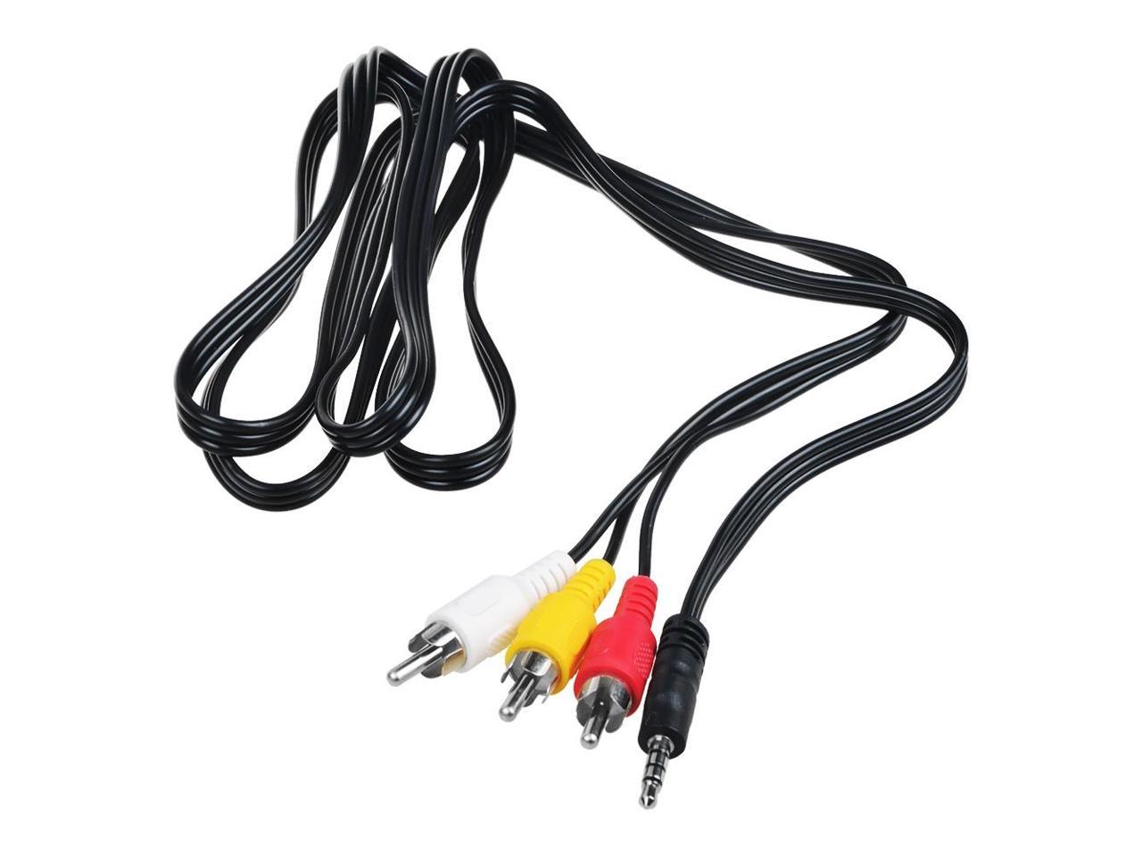 dCables Sony Handycam CCD-TRV118 AV Cable TV Video Cord for Sony Handycam CCD-TRV118