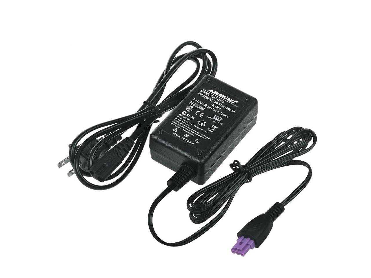 PPJ AC//DC Adapter for HP Deskjet 3054A J611 J611A VCVRA-1002 1000 J110a CH340-64001 VCVRA-1003 Series 0957-2398 Ink Advantage 3510 2060 0957-2290 IA 2516 2520hc 2520 2029 K7X12A AIO Printer