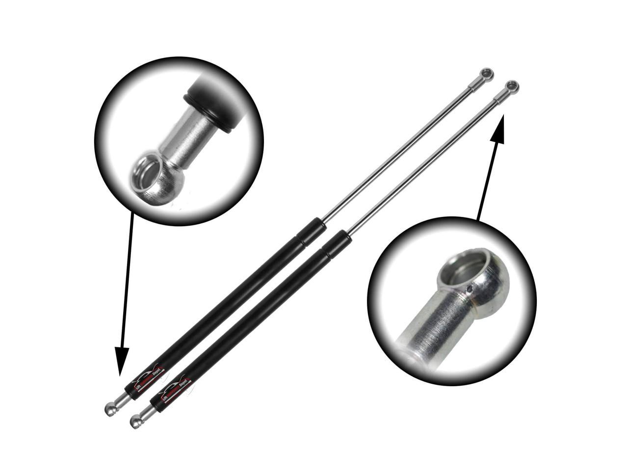 Qty 10mm Nylon End Lift Supports 24 Extended x 90bs Struts Gas 2 