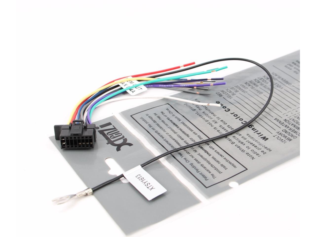 Xtenzi Radio Wire Harness for Sony WX-GT80UI, CDX-GT575UP, MEX-BT4100P & More - Newegg.com