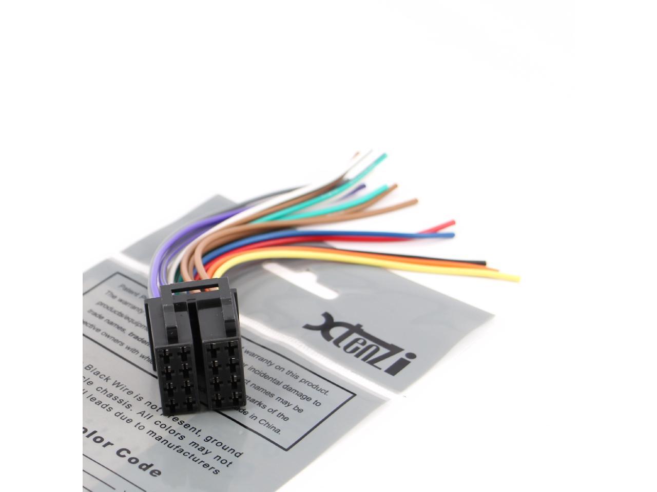 Xtenzi 16 Pin Radio Wire Harness for Jensen VM9021, VM9022 & More -  Newegg.com