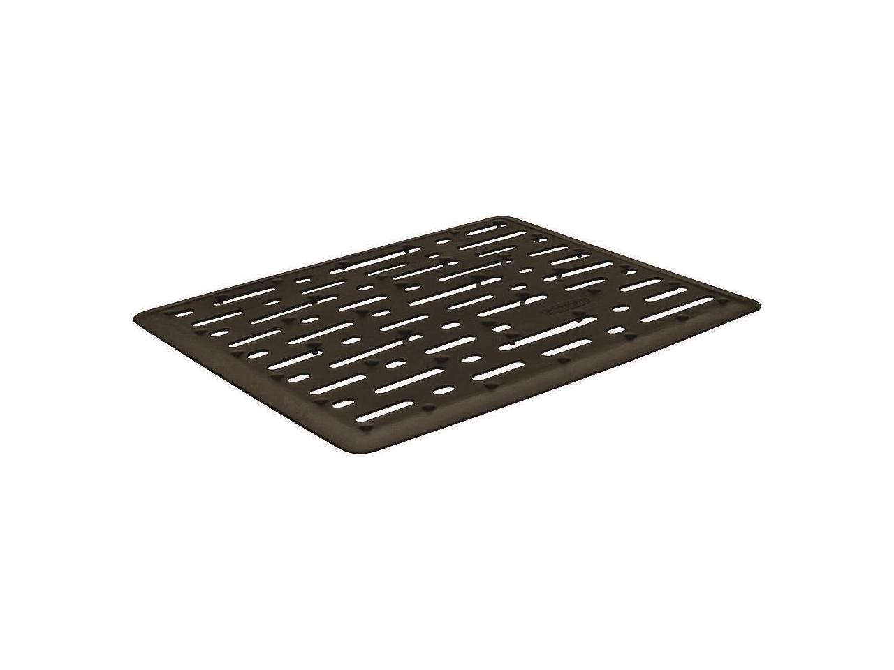 Black Rubbermaid/ Rowekamp 1G1706BLA Sink Mat Sm Black