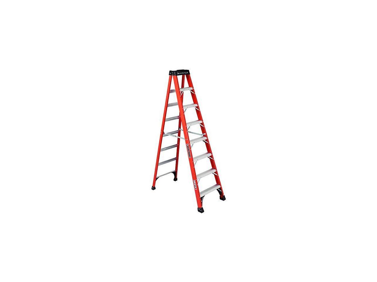 Louisville Ladder - FS1408HD - Louisville 8 ft Fiberglass Step Ladder