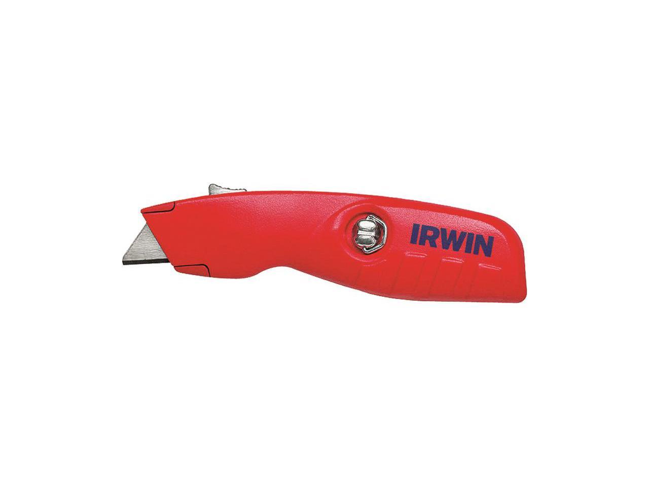 Irwin 5862088600 Self Retracting Safety Knife W Ergo No Slip Hdl