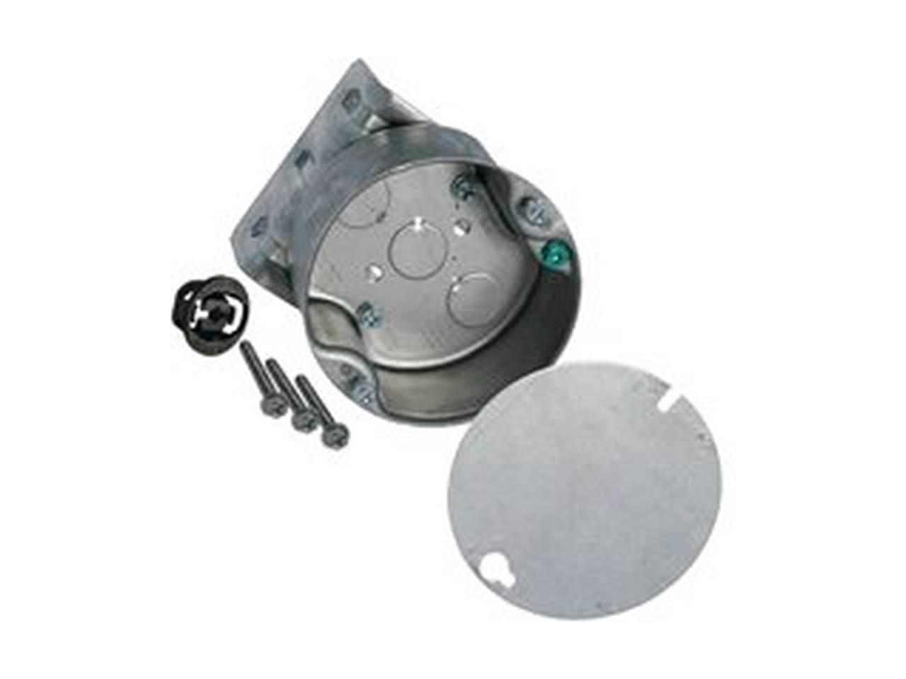 RACO 294 Electrical Box,Round Ceiling Pan,8 Side