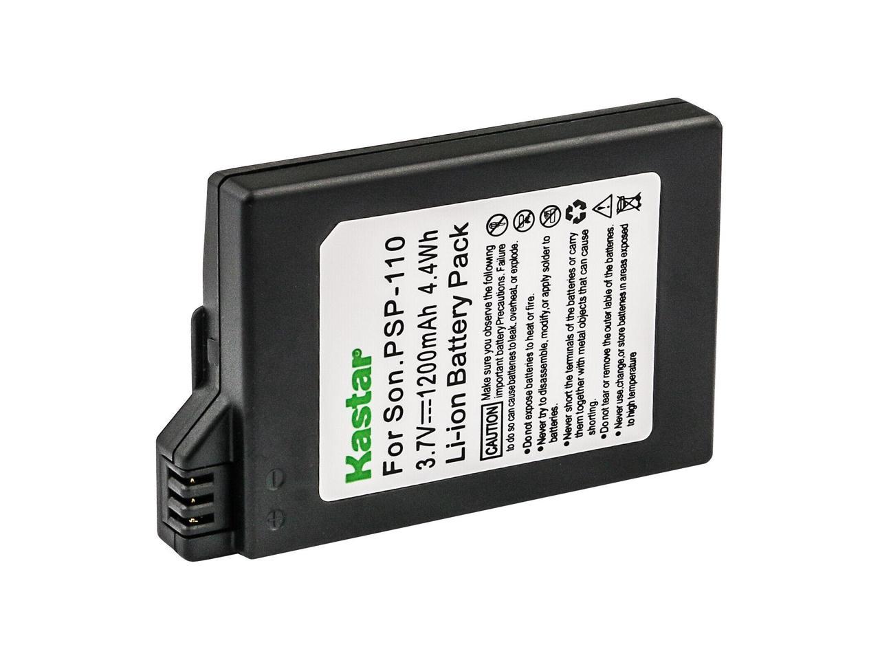 Kastar 1-Pack Battery Replacement for Sony PSP-S110, PSPS110 Battery, Sony  PSP-3001, PSP-3002, PSP-3003, PSP-3004, PSP-3005, PSP-3006, PSP-3007, PSP-3008,  PSP-3009, PSP-3010, PSP-Lite, PSP-Silm 