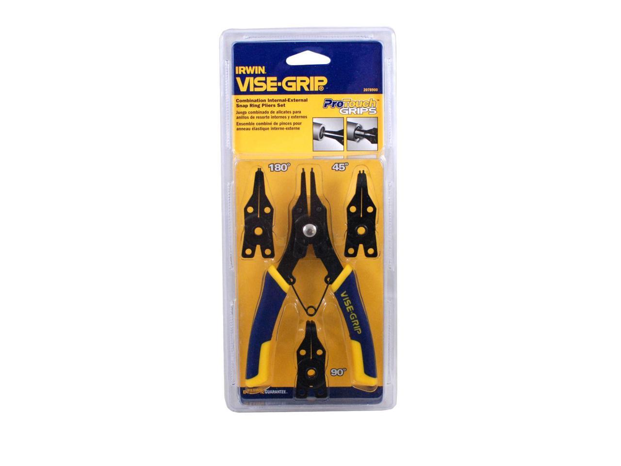 IRWIN Vise-Grip Convertible 6-in Snap Ring Pliers Set ProTouch Power Hand Tools
