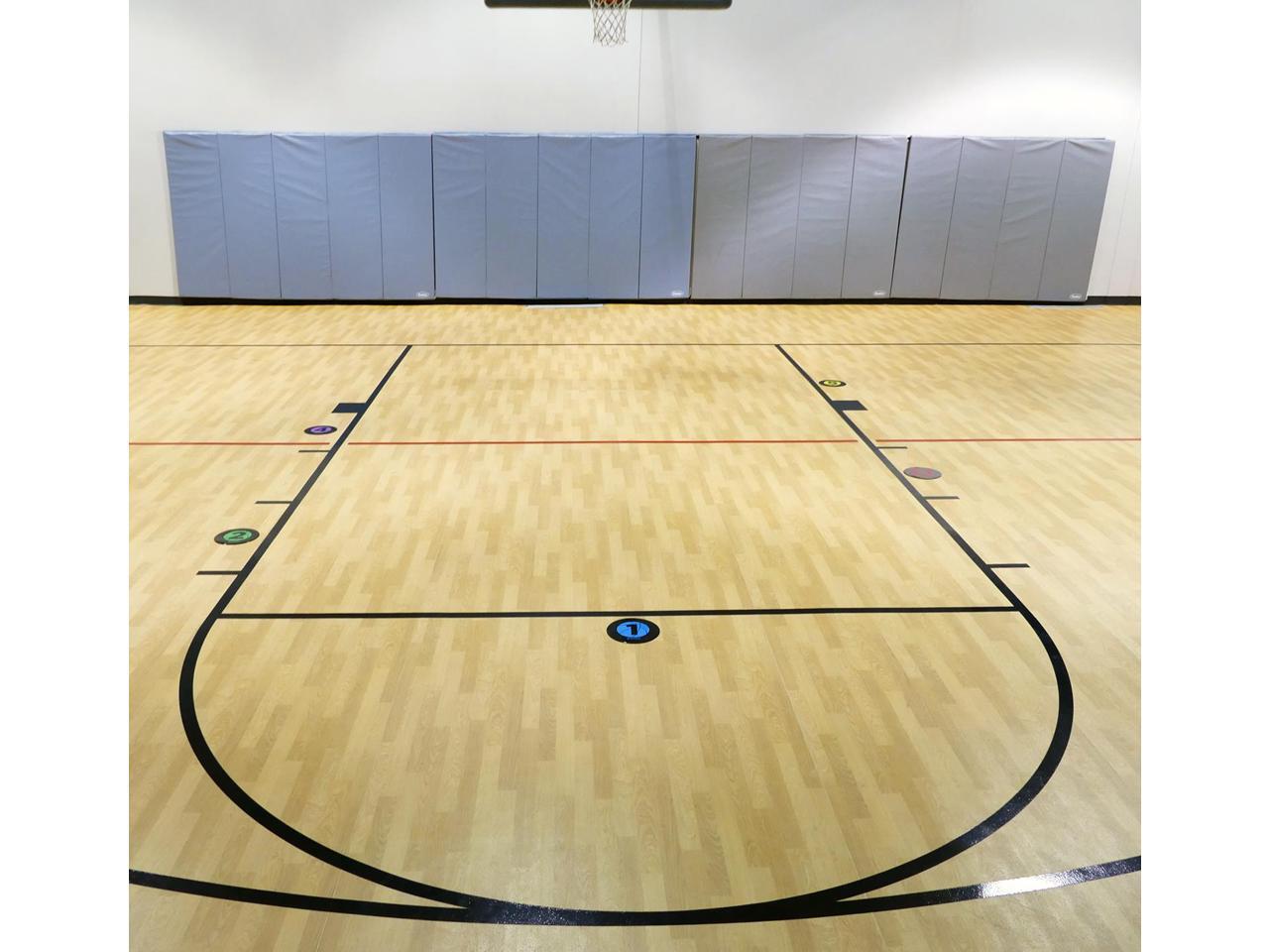 Basketball Training Disc Spot Markers 5Pack Court Floor Poly Spots