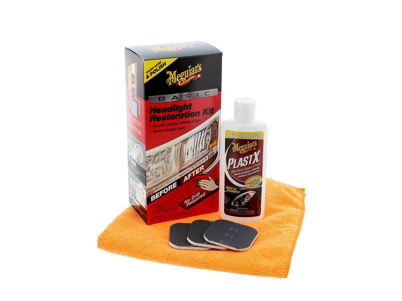 meguiars headlight repair kit