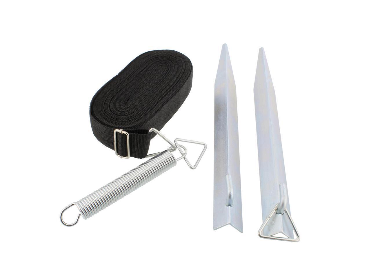 Dumble RV Awning Tie Down Kit Single Strap Tie Down Anchor Awning