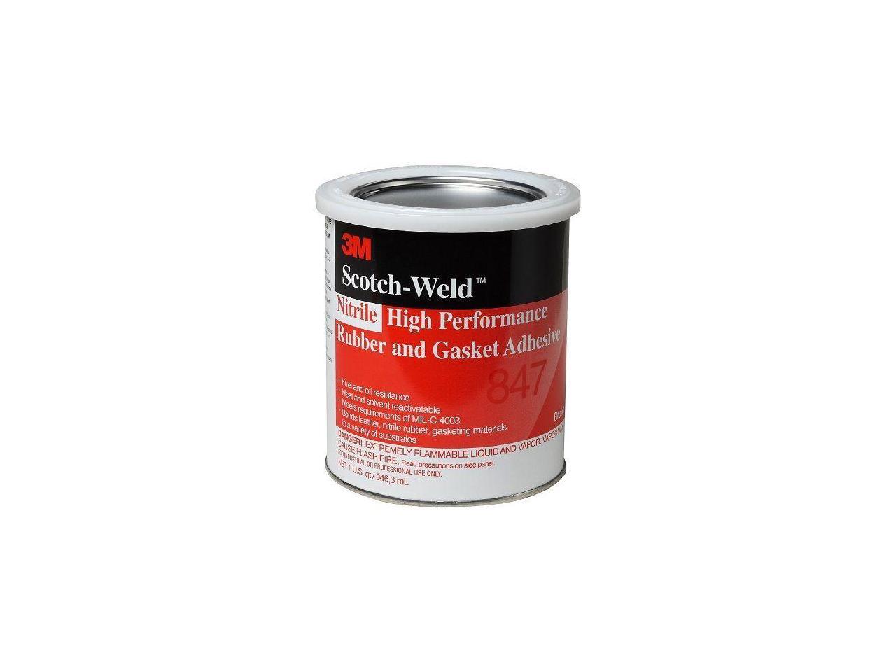 3M™ Nitrile High Performance Rubber And Gasket Adhesive 847 Brown, 1