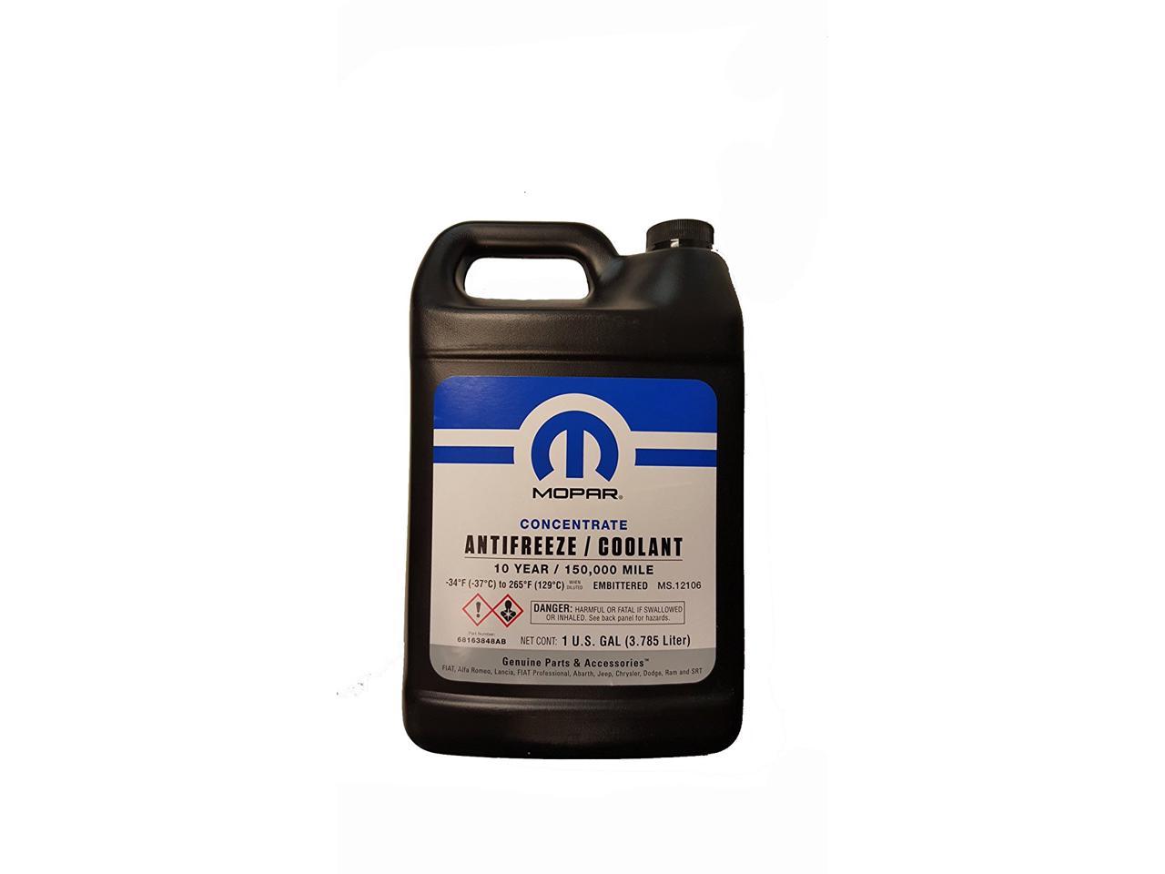 Mopar ab 10 Year 150 000 Mile Coolant Concentrate 1 Gallon Newegg Com