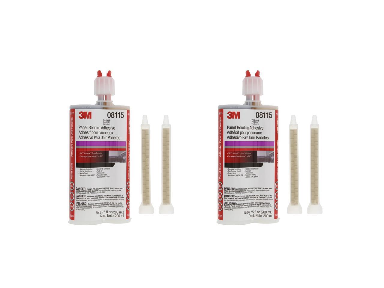 3M 08115 Panel Bonding Adhesive, 200 ml, 2 Pack
