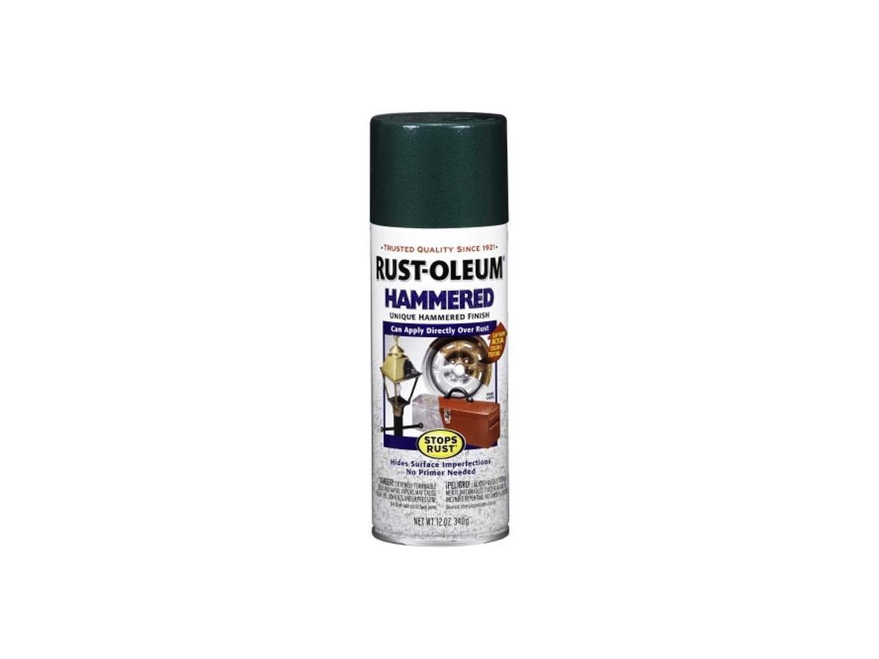 Rustoleum 7211830 Deep Green Hammered Enamel Aerosol Spray Paint
