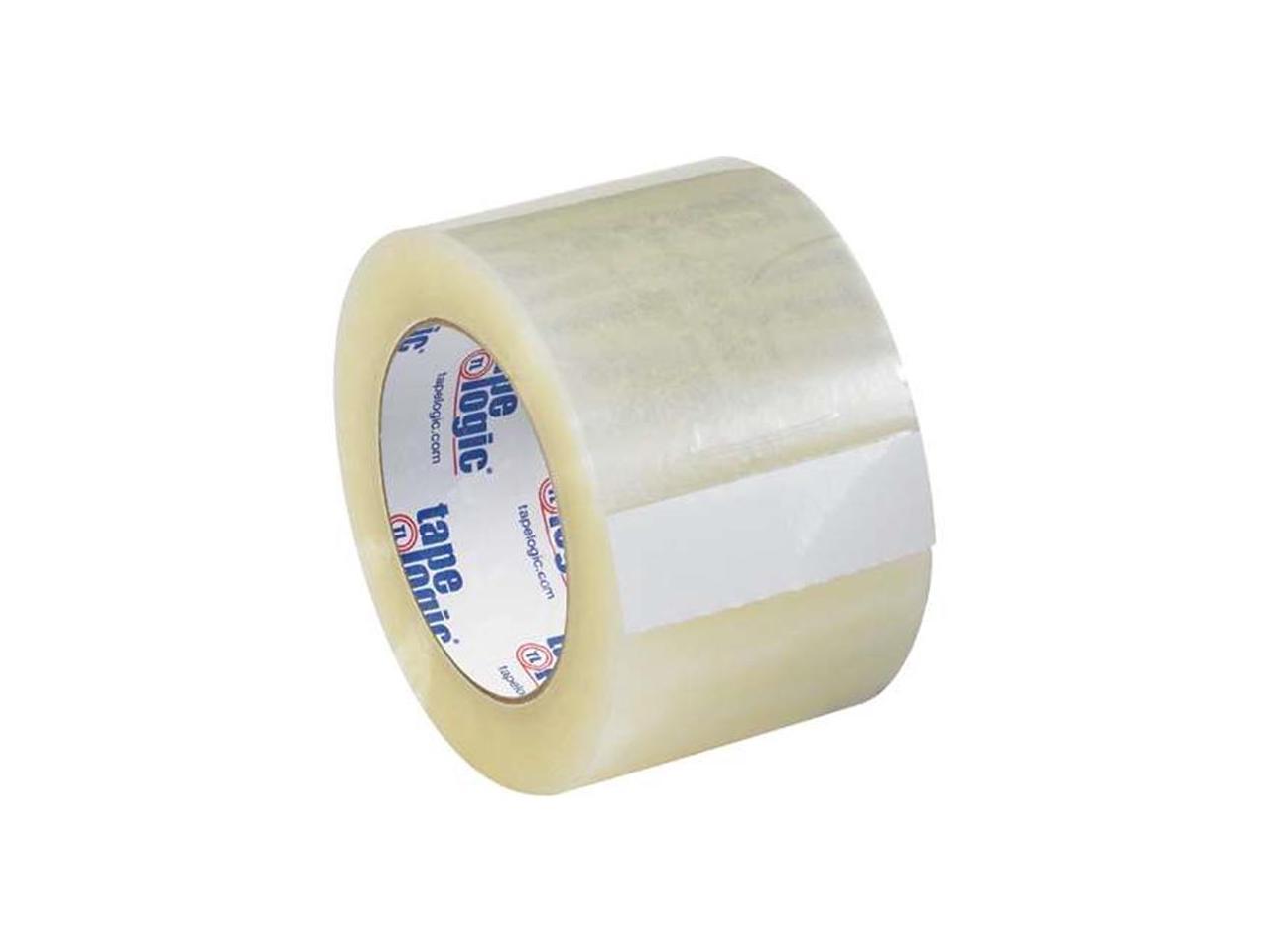 3" x 55 yd. Clear Smooth Release Box USA Logic Acrylic Tape 3.5 mil 24 Pack 
