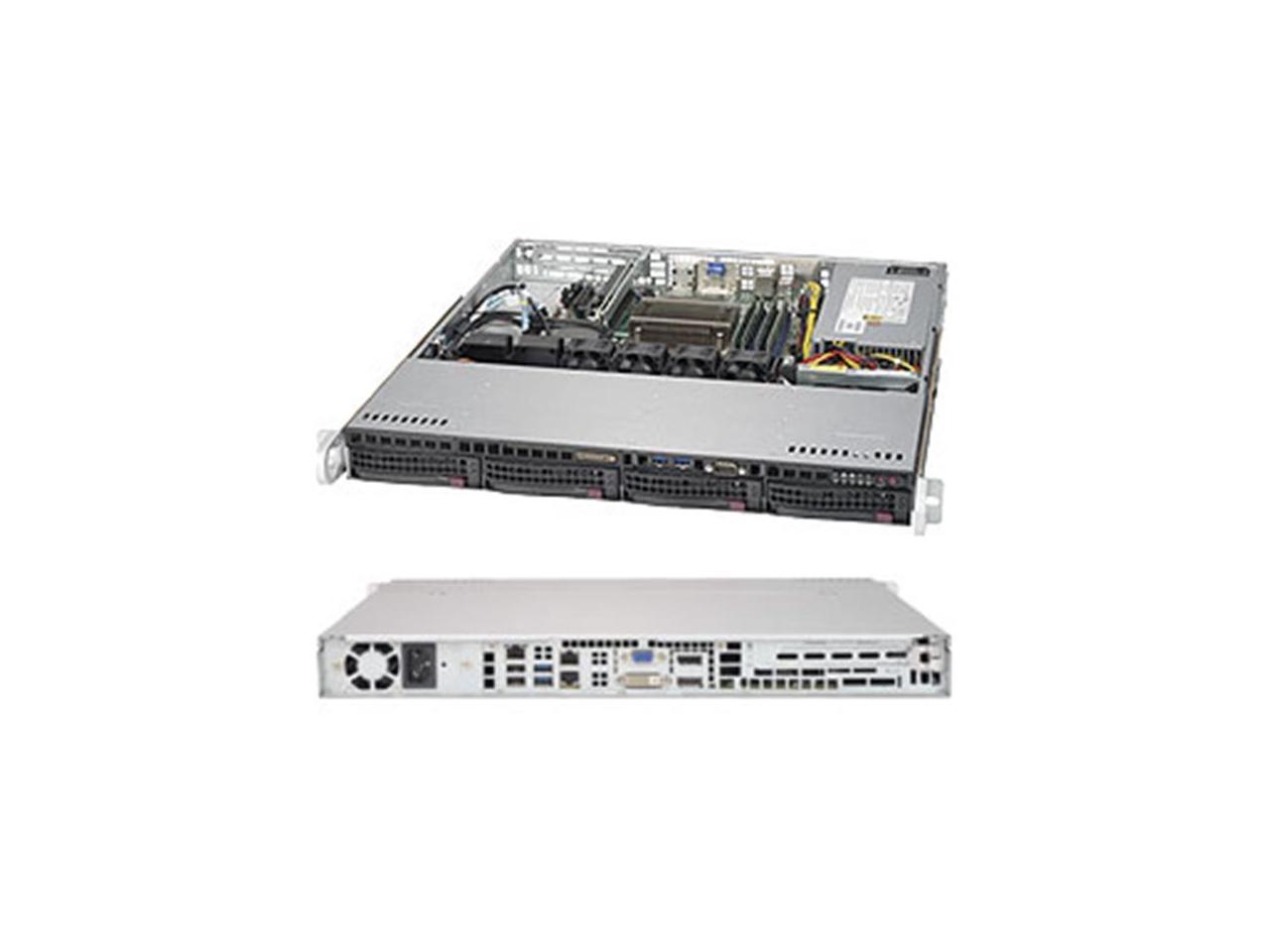 Supermicro CSE-813MFTQC-350CB 1U Chassis - Newegg.com