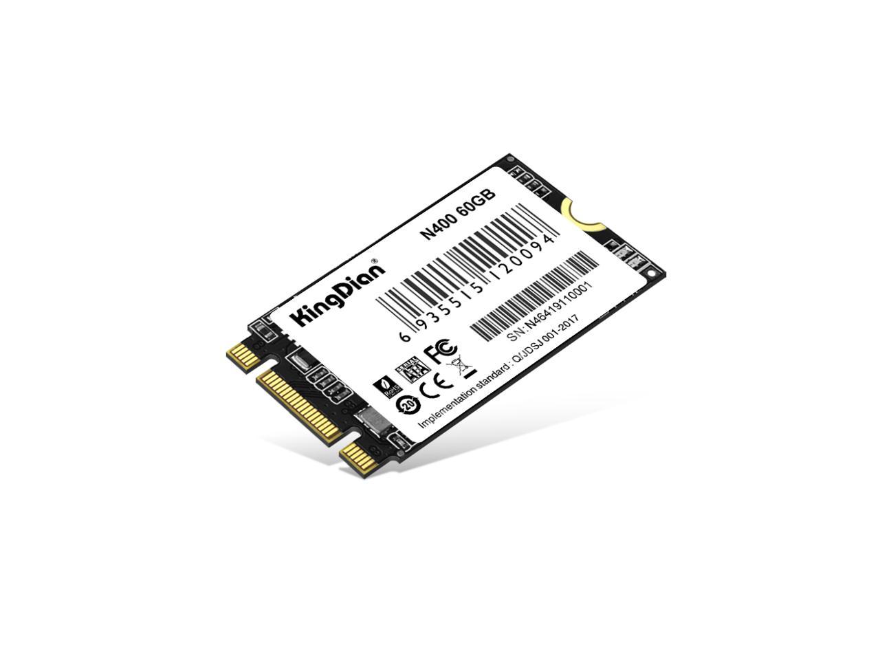 KingDian M.2 NGFF Solid State Drive for Desktop PCs and Mac Pro N400 64GB