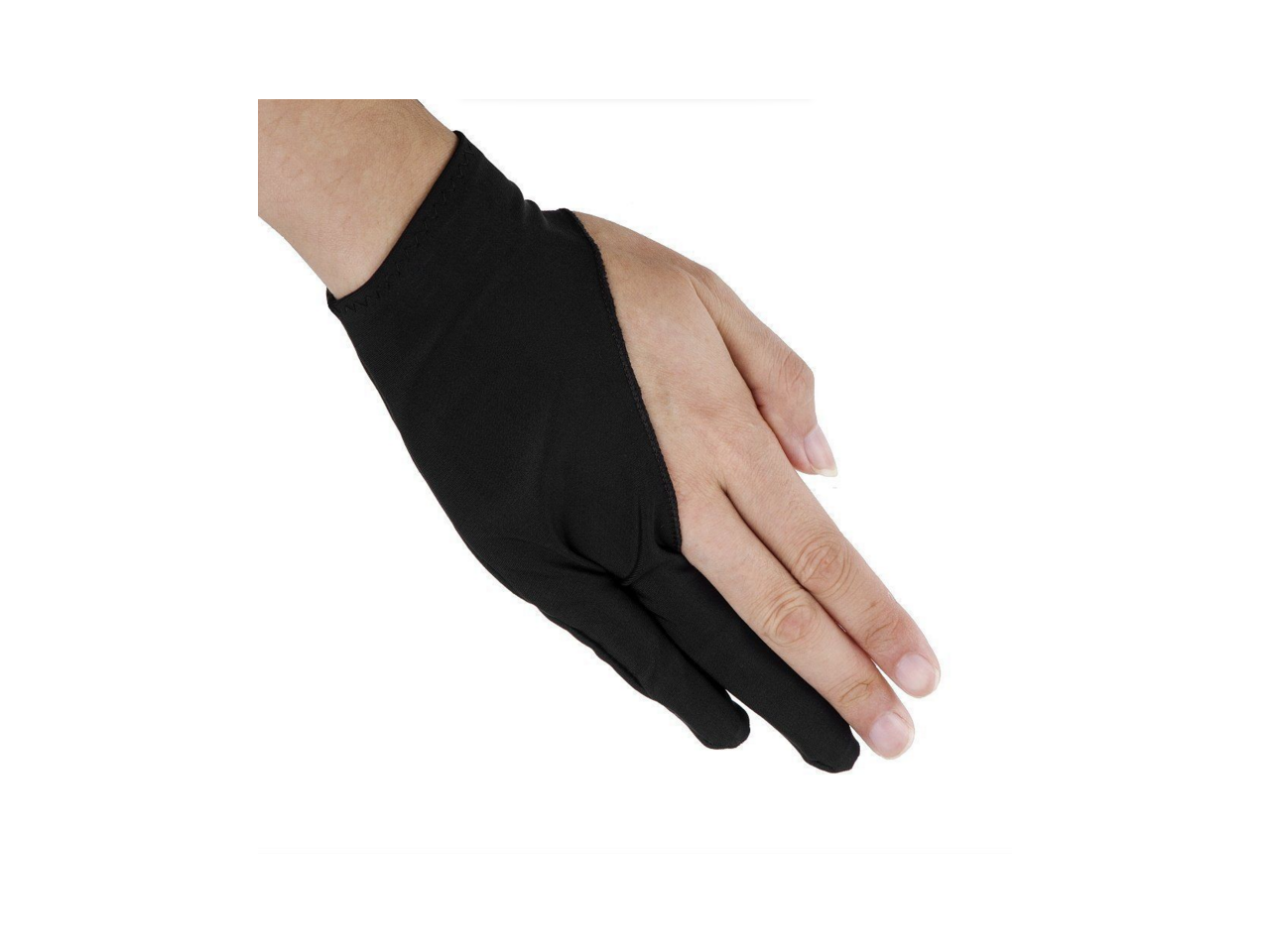 Professional Size Artist Drawing Glove Antifouling Lycra Glove for