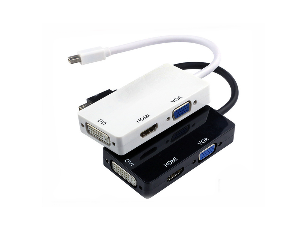 DMHI17 3in1 Mini DisplayPort (Mini DP) Thunderbolt to HDMI / VGA