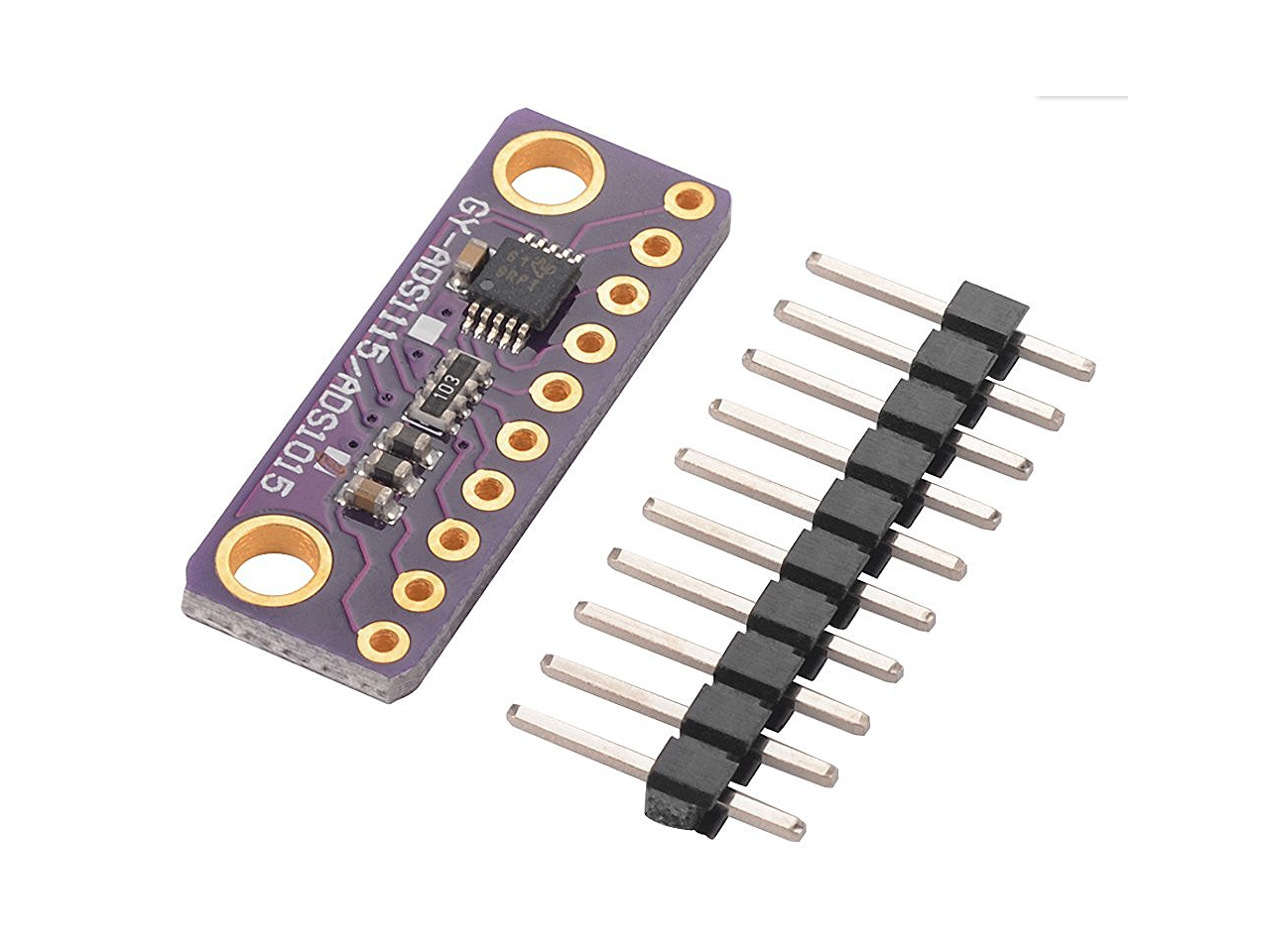 Kits De Développement Semiconducteurs Transistors Ads1015 Adc I2c 12 Bits Amplificateur 7480