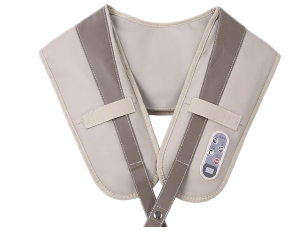 Neck Back Shoulder Massager Device Cape Slim Massage Belt Cervical