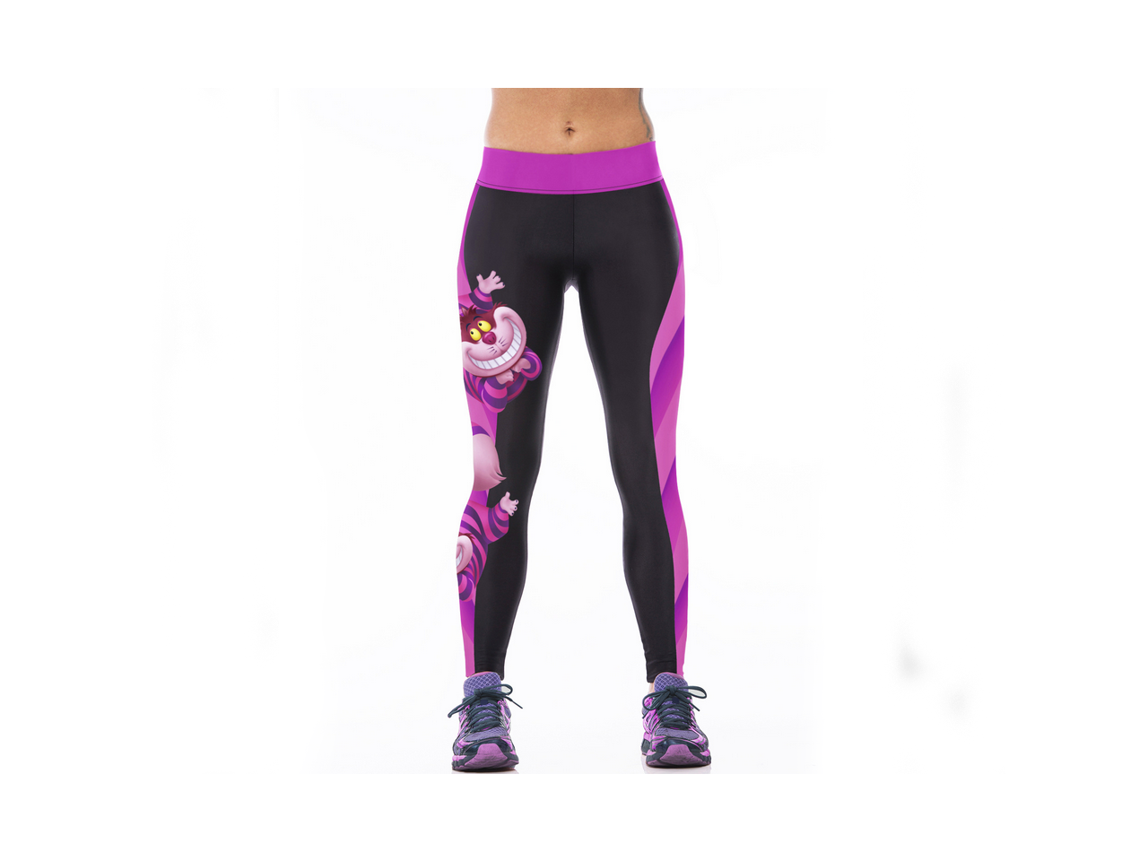 Womens Yoga Gym Pants Small tiger digital printing Running Sports