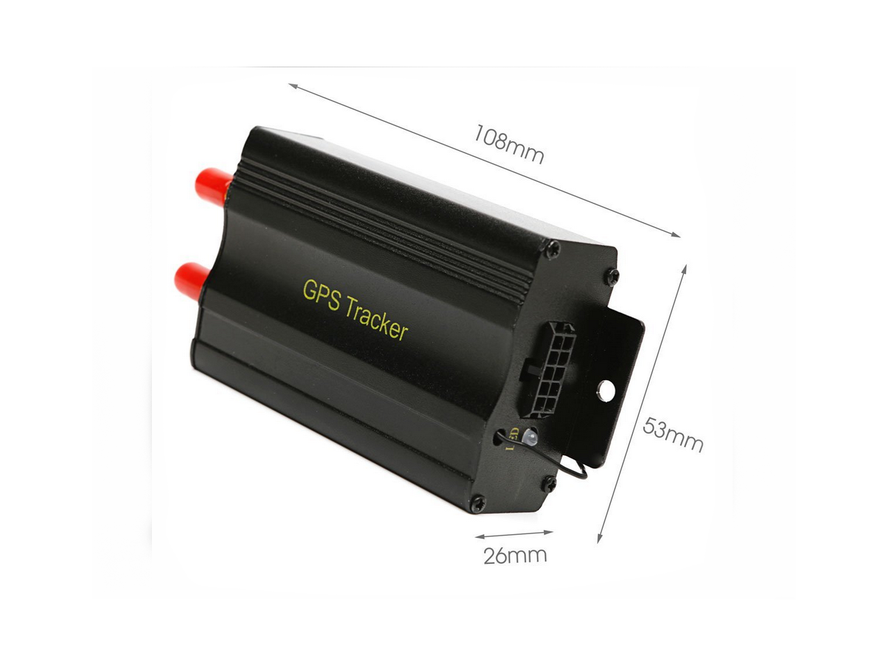 Vehicles gps tracker Quad band Car Tracker SD card slot antitheft move alarm with Remote