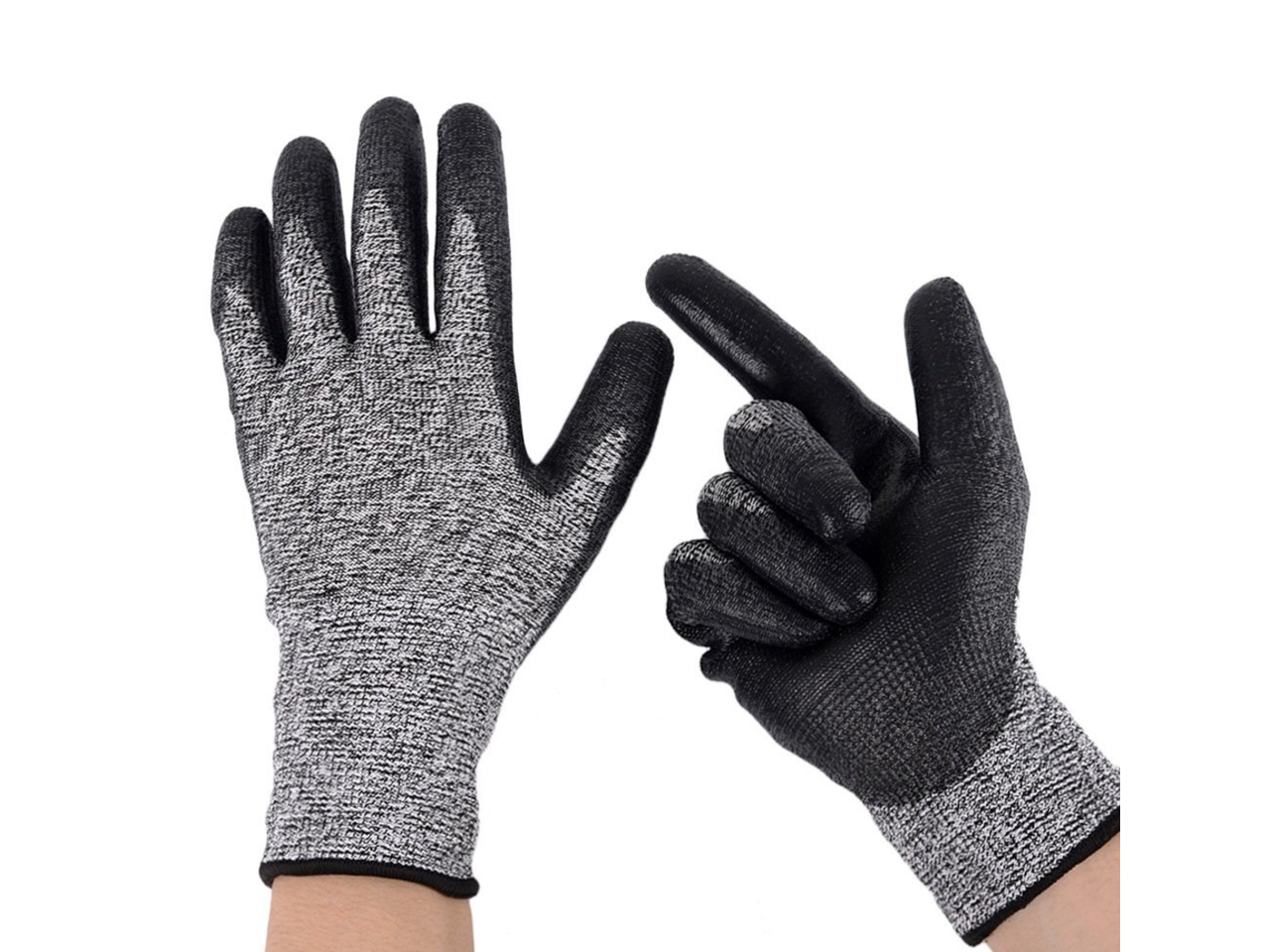 Cut Resistant Gloves Work Gloves Level 5 Hand Protection Gloves for ...