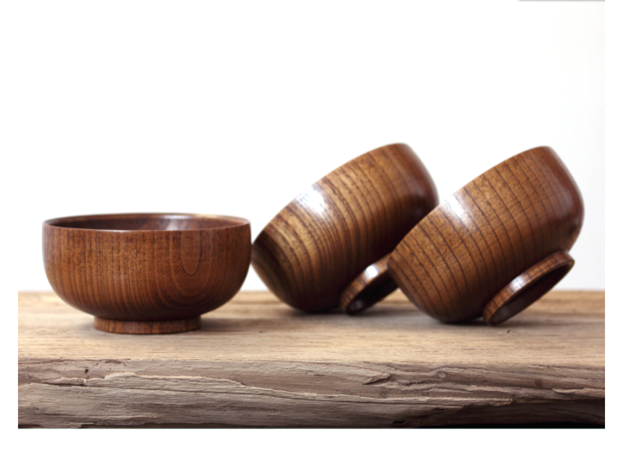 Natural Jujube Wooden Bowl for Serving Rice Soup Round Salad bowls,Jujube Wood Bowls(10.5cm