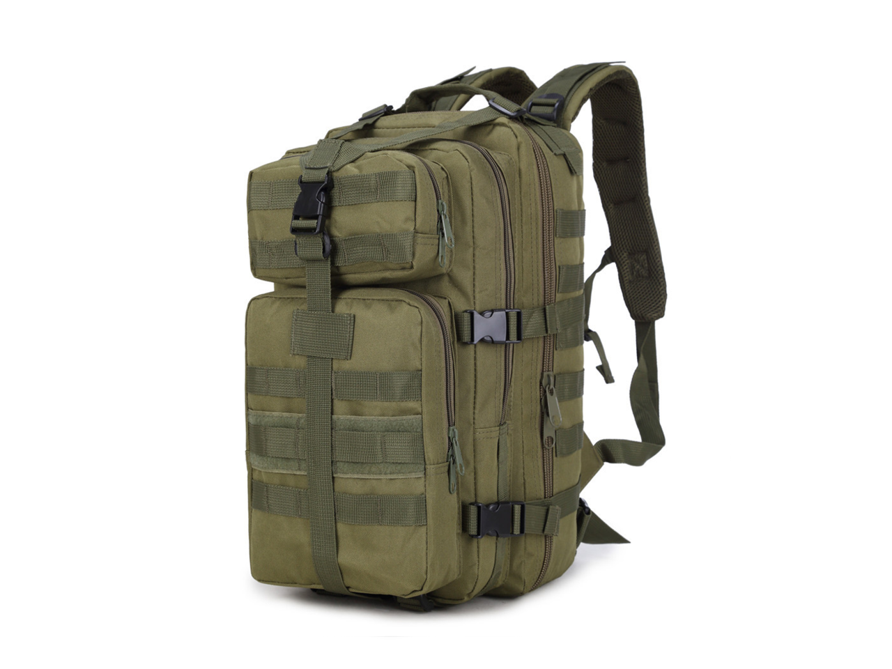 35L Hiking Camping Bag Army Military Army Rucksack Camo Trekking Backpack 3P 