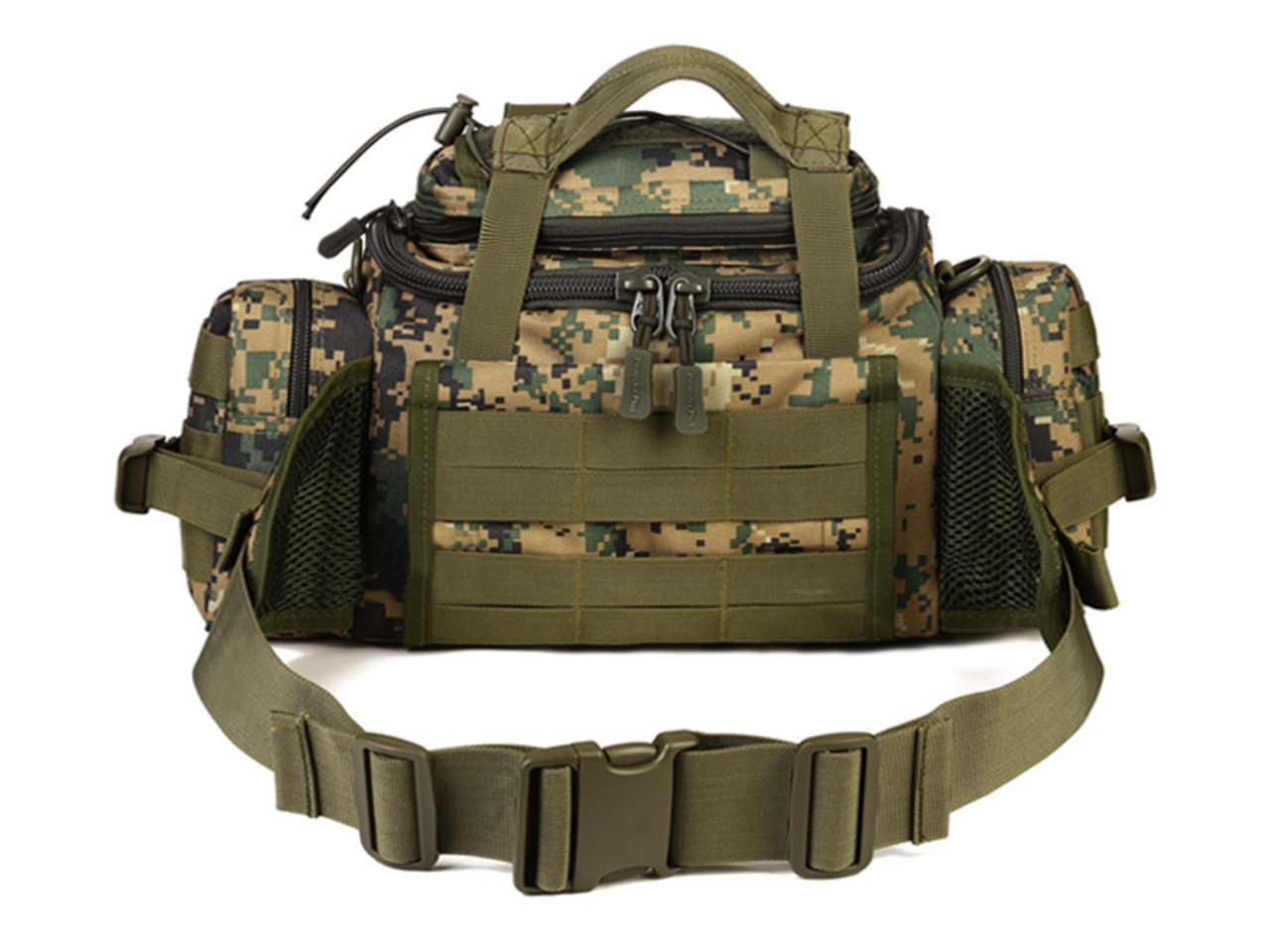 Army Fan Outdoor Pockets Camouflage Tactical Chest Bag Multi-Purpose ...