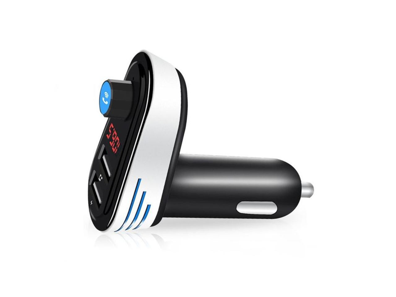 Car MP3 Charger 1224V Dual USB 5V 3.1A with Bluetooth Fm Transmitter