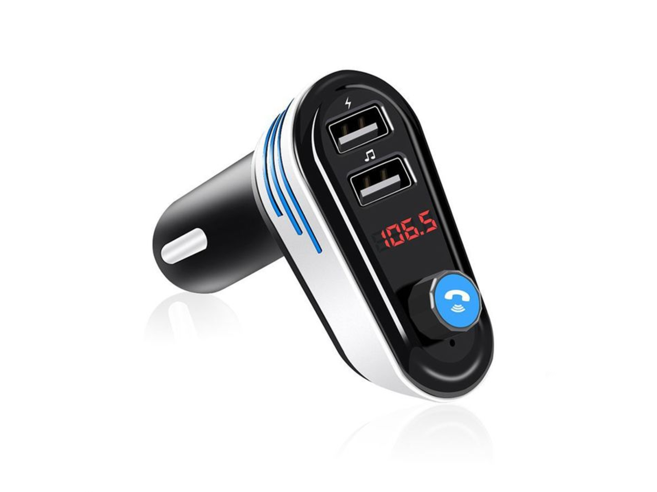 Car MP3 Charger 1224V Dual USB 5V 3.1A with Bluetooth Fm Transmitter