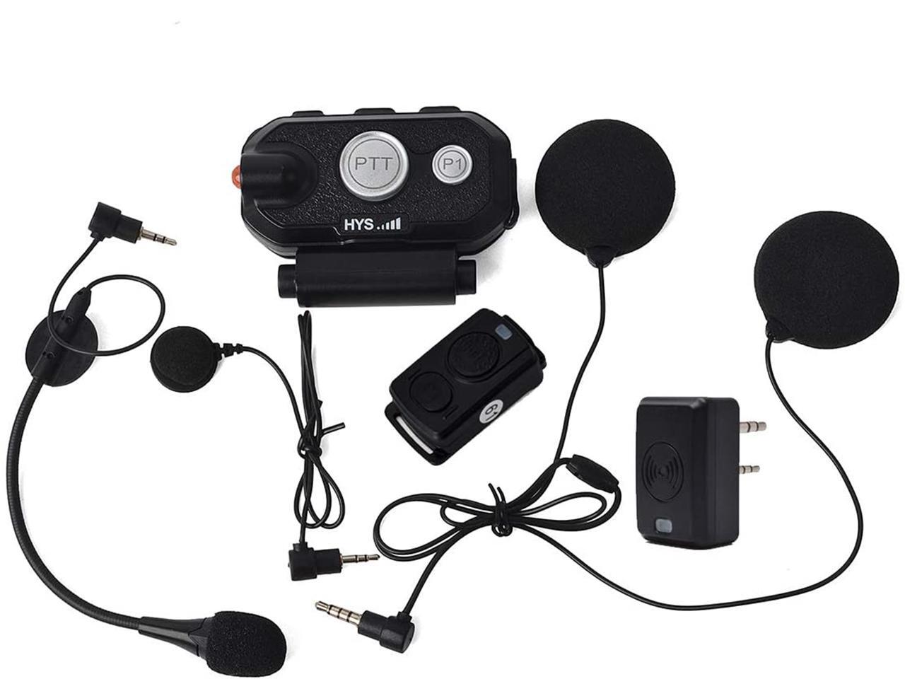 HYS Motorcycle Bluetooth Motorbike Helmet Waterproof Headset Wireless