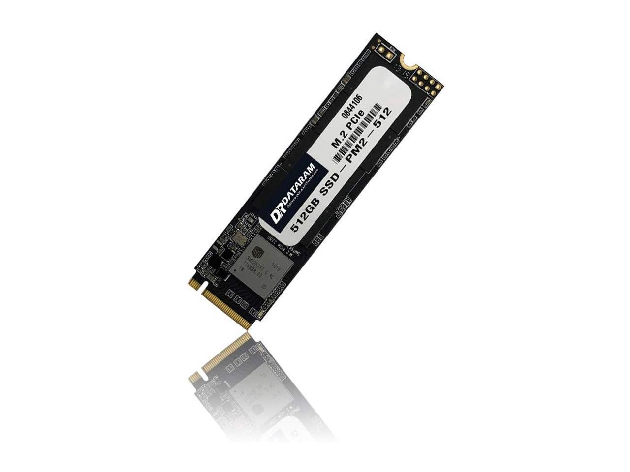 DATARAM 512GB PCIe Gen3 NVMe M.2 2280 Solid State Drive High-Performance  for PC, Laptop (SSD-PM2-512)