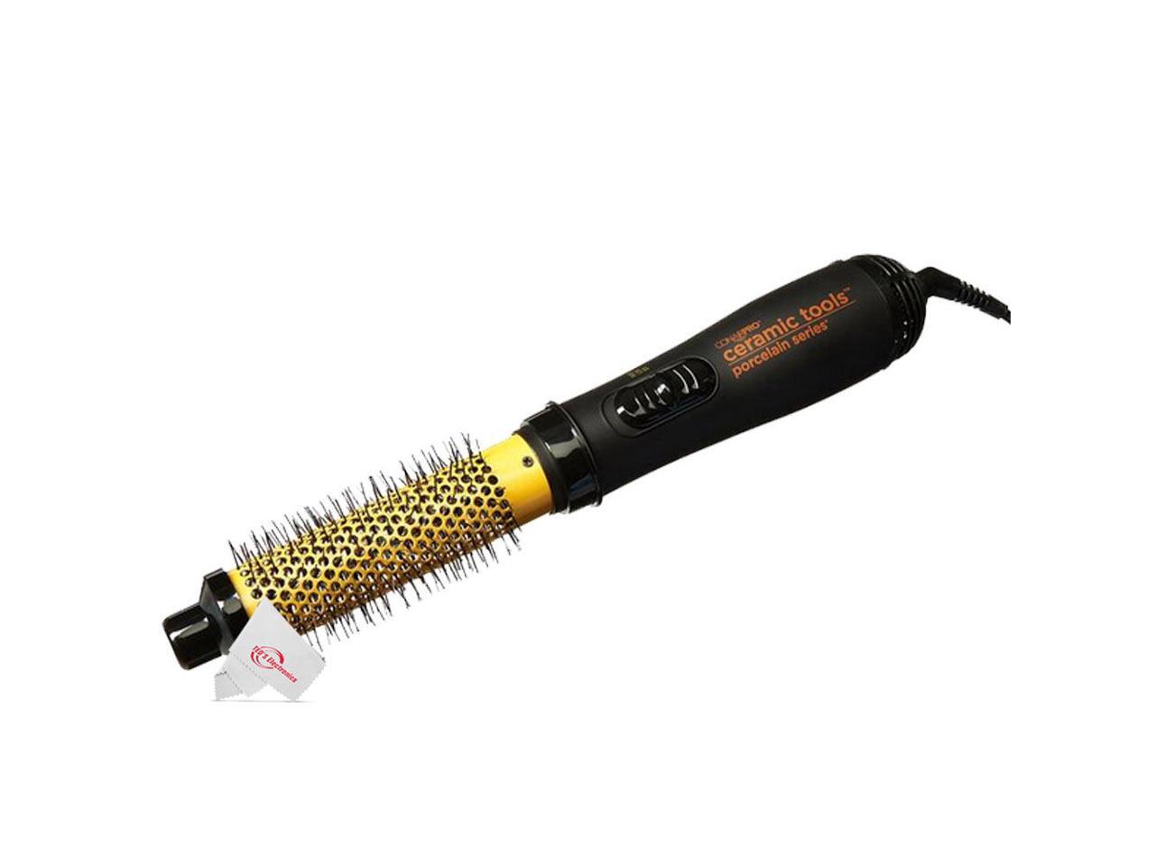 Conair Pro Ceramic Tools Porcelain Series SoftBristle Hot Air Brush, 1 1/4 Inch