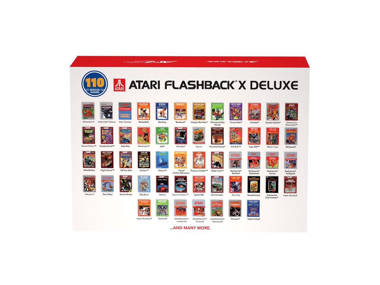 atari flashback x deluxe retro console