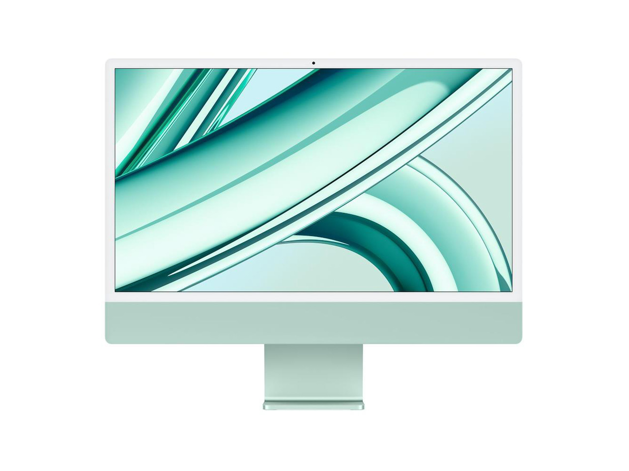 (Refurbished - Excellent) iMac 24 (Retina 4.5K 8GPU, Green) 4.05Ghz 8-Core M3 (2023) 8 GB & 256 GB Flash HD 4480 x 2520 Dual Boot Mac OS/Win 11 Wireless Keyboard/Mouse