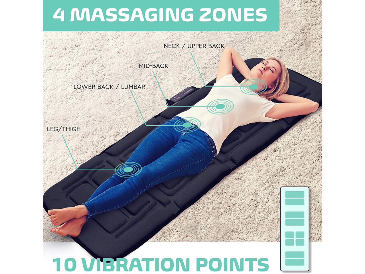 full body massage mattress pad