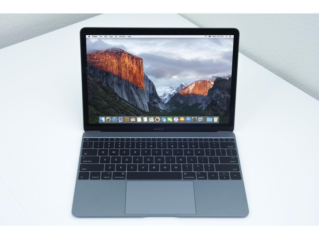 Refurbished Apple Laptop MacBook Intel Core M5Y51 8GB Memory 512GB HDD 512 GB SSD Intel HD