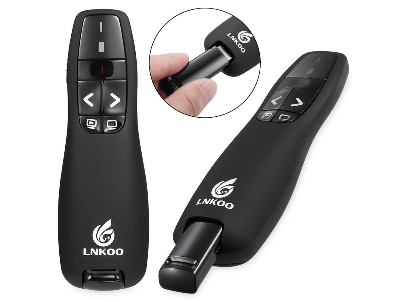 Mini Wireless USB Presenter Powerpoint Mouse Clicker Presentation Remote Pen PPT 