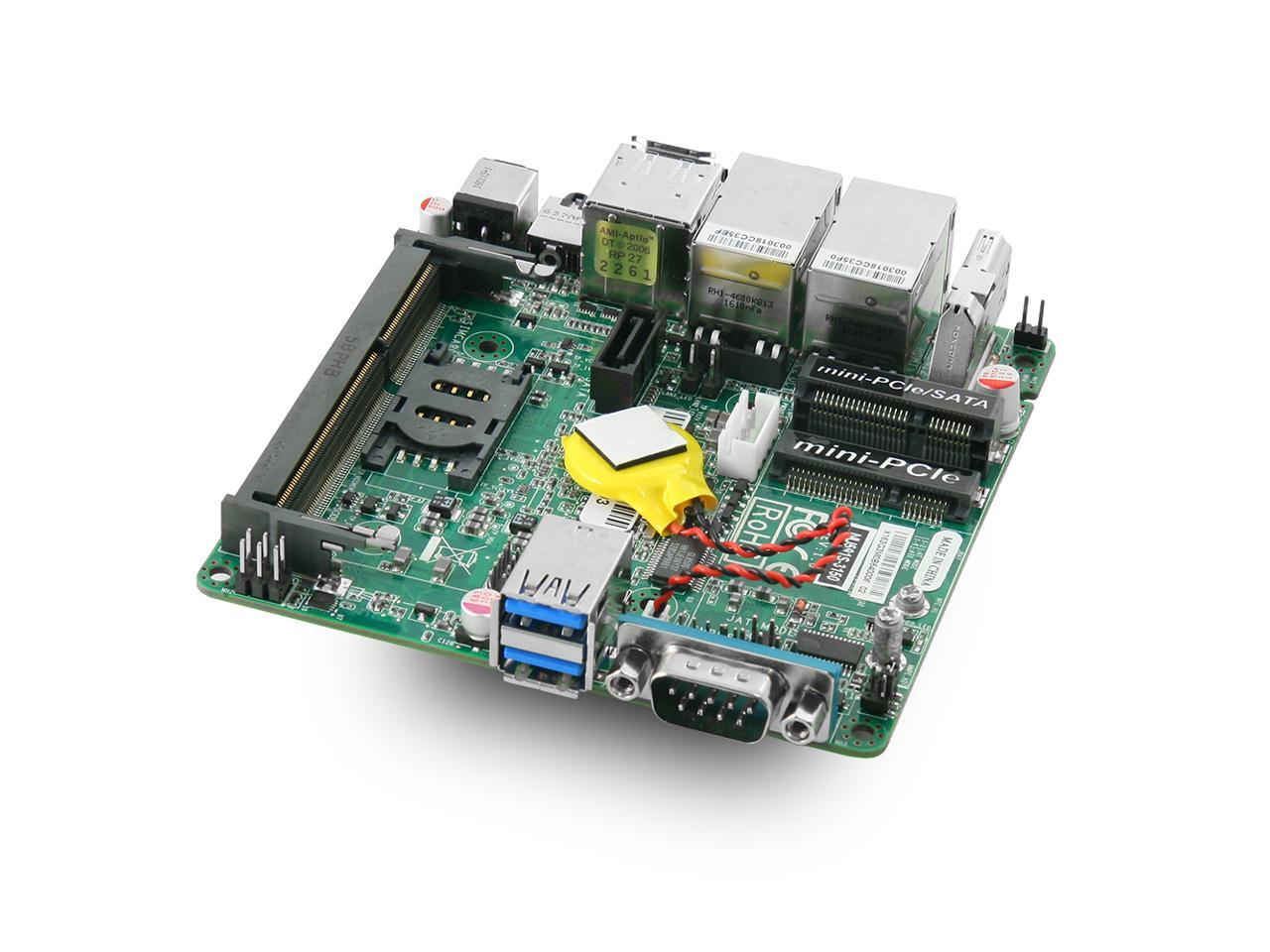 Jetway JNU591S-3160 Intel Braswell Celeron N3160 Dual Intel LAN NUC ...